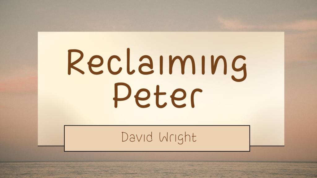 Reclaiming Peter – Heritage Service