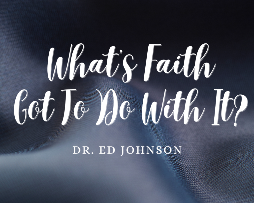 What’s Faith Got To Do With It?  Intersect