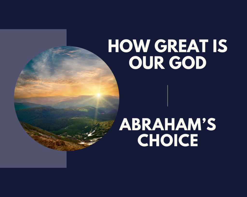 Abraham’s Choice – Intersect Service